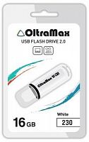 Флеш диск Oltramax Om-16gb-230-белый фото в интернет-магазине Telemarka Вологда