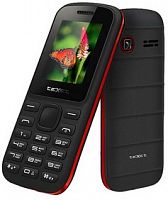 Сотовый телефон Texet Tm-130 Black-Red (2 Sim) фото в интернет-магазине Telemarka Вологда