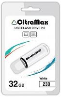 Флеш диск Oltramax Om-32gb-230-белый фото в интернет-магазине Telemarka Вологда
