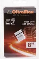 Флеш диск Oltramax 8gb Mini 50 белый фото в интернет-магазине Telemarka Вологда