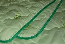 Подушка Юта-Текс 0980 бамбуковое волокно облегченное тик/сатин 1,5-сп. 150х205 фото в интернет-магазине Telemarka Вологда