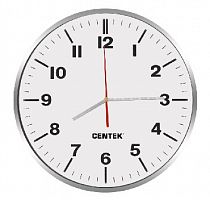 Часы настенные Centek Ct-7100 белый фото в интернет-магазине Telemarka Вологда