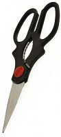 Ножницы кухонные (черные ручки) 20,5см An60-32 фото в интернет-магазине Telemarka Вологда