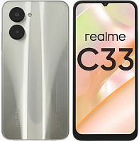Смартфон Realme C33 4/64gb золотистый фото в интернет-магазине Telemarka Вологда
