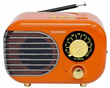 Радиоприемник Telefunken Tf-1682ub(оранжевый с золотым)