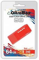Флеш диск Oltramax Om-64gb-240-красный фото в интернет-магазине Telemarka Вологда