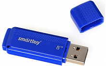 Флеш диск Smartbuy 8gb Dock Blue (sb8gbdk-B) фото в интернет-магазине Telemarka Вологда