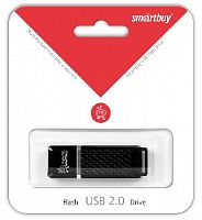 Флеш диск Smartbuy 4gb Quartz Series Black фото в интернет-магазине Telemarka Вологда