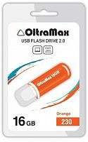 Флеш диск Oltramax Om-16gb-230-оранжевый фото в интернет-магазине Telemarka Вологда