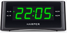 Радиочасы будильник Harper Hclk-1006 Green Led