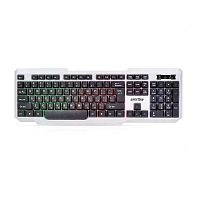 Клавиатура Smartbuy Sbk-333u-Wk One Usb с подсветкой бело-черная фото в интернет-магазине Telemarka Вологда