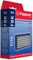Нера- фильтр Topperr Fbk 2 для пылесосов фото в интернет-магазине Telemarka Вологда