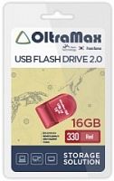 Флеш диск Oltramax Om-16gb-330-Red фото в интернет-магазине Telemarka Вологда
