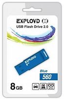 Флеш диск Exployd Ex-8gb-560-синий фото в интернет-магазине Telemarka Вологда