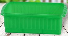 Ящик для рассады "дом и Дача" 247*166*82 (р) (зеленый цвет) фото в интернет-магазине Telemarka Вологда