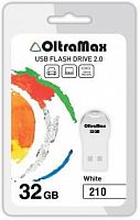 Флеш диск Oltramax Om-32gb-210-белый фото в интернет-магазине Telemarka Вологда