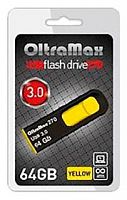 Флеш диск Oltramax Om-64gb-270-Yellow 3.0 желтый фото в интернет-магазине Telemarka Вологда