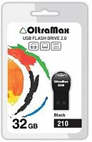 Флеш диск Oltramax Om-32gb-210-черный фото в интернет-магазине Telemarka Вологда