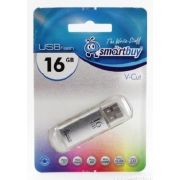USB флеш SMARTBUY (SB16GBVC-S) 016GB V-Cut Silver