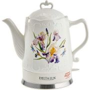 Электрочайник DELTA DE-1012 корпус из фарфора Ирисы