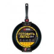 Сковорода НЕВА МЕТАЛЛ ПОСУДА GL2128 а/пр литая 28см Готовить легко stone