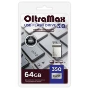 USB-флеш OLTRAMAX OM-64GB-350-Silver 3.0
