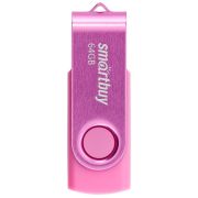 USB-флэш SMARTBUY (SB064GB2TWP) UFD 2.0 064GB Twist Pink розовый