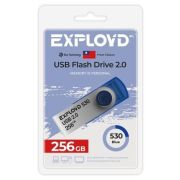 Флеш диск EXPLOYD 256GB 530 Blue 2.0 [EX-256GB-530-Blue]