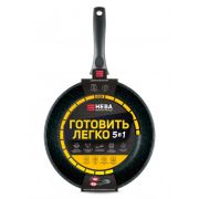 Сковорода НЕВА МЕТАЛЛ ПОСУДА GL2126 а/пр литая 26см Готовить легко stone