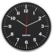Часы настенные CENTEK СТ-7100 черный