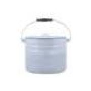 Ведро 12,0л с крышкой цил. С-1224Ц