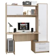 МЕБЕЛЬ-КОМПЛЕКС Денвер исп.12 Дуб Сонома/Белый (3 уп.)