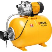 DENZEL Насосная станция PSL1100X, 1100 Вт, 3600 л/ч, ресивер 50 л, напор 45 м, нержавейка 97311