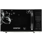 СВЧ CENTEK CT-1579 (черный, ЦВЕТЫ)