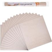 РЫЖИЙ КОТ Бумага для выпечки в листах, подпергамент, 16 листов, размер 38*42 см., ПВХ уп. (310991)