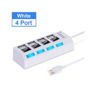 SMARTBUY (SBHA-7204-B) USB 2.0 хаб 4 порта, черный