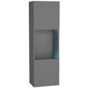 НК-МЕБЕЛЬ POINT ТИП-22 шкаф навесной Серый Графит 71775201 (1 кор.)