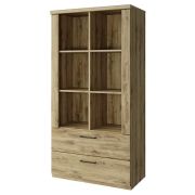 АНРЭКС DOORSET Шкаф открытый 2S6N. Цвет ДУБ НАВАРРА (2 уп.)