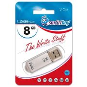 USB флеш SMARTBUY (SB8GBVC-S) 8GB V-CUT SILVER