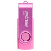 USB-флэш SMARTBUY (SB008GB2TWP) UFD 2.0 008GB Twist Pink розовый