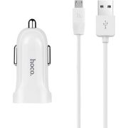 HOCO (6957531067788) Z2 White АЗУ 1USB 1.5A для micro USB