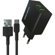 MORE CHOICE (4610196409882) NC11m 2USB 2.4A для micro USB Black