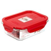 OURSSON CG0602S/RD контейнер стекл.0,63л.