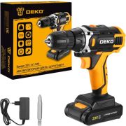 Аккум. дрель-шуруповерт DEKO Banger 20V, 20В, 1x1.5Ач 080-1004