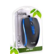Мышь PERFEO (PF-4929) PROFIL PF-383-OP-B/GN . черный/зеленый