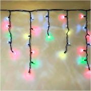 FUNRAY уличная Бахрома SIC-120M,3.0*0.7м,120 ламп,мульти,IP60,черн.шн.1.5м,СОЕД