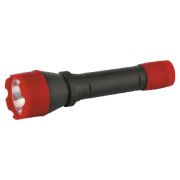 ULTRAFLASH (11787) 6102-ТН (фонарь, красный, 1LED, 1 реж, 2XR6, пласт, блист-пакет)