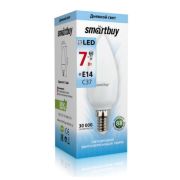 Лампа светодиодная SMARTBUY (SBL-C37-07-60K-E14) 7W/6000/E14