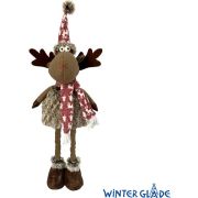 WINTER GLADE Фигурка Олень 70 см на телескопических ногах F4070
