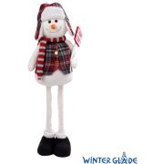 WINTER GLADE Фигурка Снеговик 90 см на телескопических ногах F4190